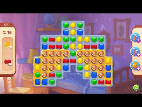 Homescapes level 1267 - 15 Moves - No Boosters #Bubunka