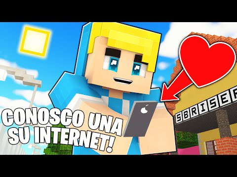 CONOSCO Una RAGAZZA Su INTERNET!! - Minecraft VITA #16