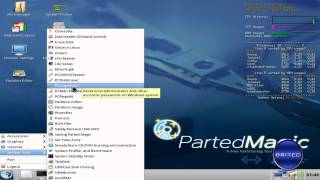 Remove Forgotten Windows Password Using Parted Magic in UBCD by Britec
