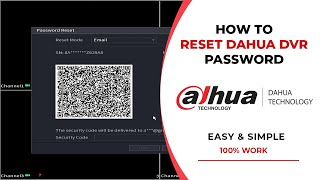 How to Reset Dahua DVR Admin Password | Dahua XVR Password Reset