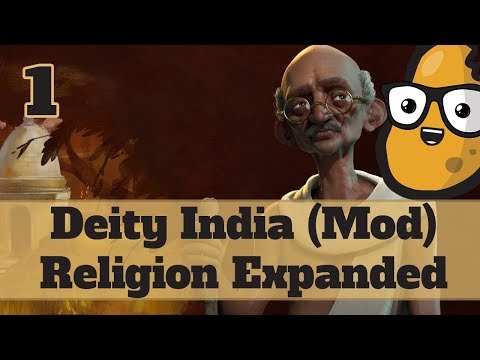 Civ 6 India Ep. 1 Let's Play - Buckle up for the Religion Expanded mod