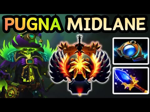 🔥 NO ESCAPE. NO MERCY. JUST BURST — PUGNA MID | DOTA 2 🔥