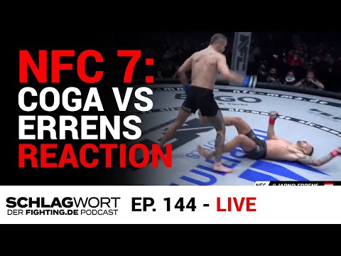 LIVE: Coga vs Errens REACTION | NFC 7 + NFC Series Finals - FIGHTING