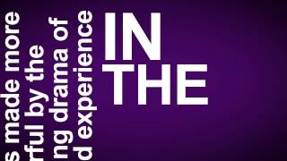 Tim Minchin - If I Didn't Have You Kinetic Typography