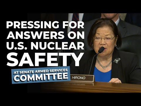 Pressing for Answers On U.S. Nuclear Safety