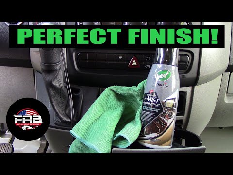 New Turtle Wax Mist Interior Detailer! No Gloss Just a Perfect Finish!