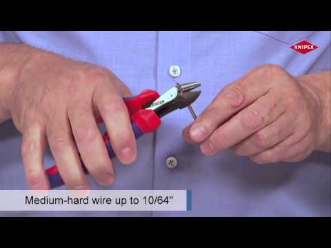Kirpimo replės KNIPEX 7302 video