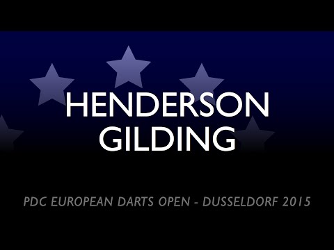 PDC European Tour: Düsseldorf | Henderson vs Gilding | 1st round