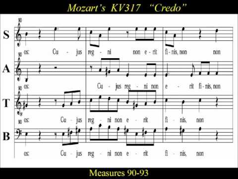 Mozart KV 317 -3 Credo - Coronation Mass - Alto