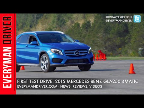 Here's the 2015 Mercedes-Benz GLA250 4Matic on Everyman Driver
