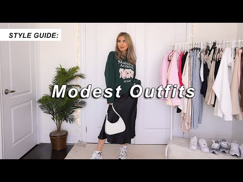 my first time styling MODEST outfits, how did I do? 😬
