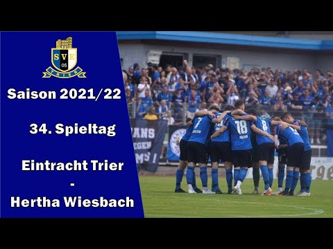 SVE-TV: Eintracht Trier vs. Hertha Wiesbach - Highlights (34. Spieltag OL - 21/22)