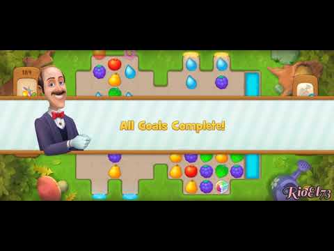 Gardenscapes level 8846 Stage 181 - 188 ❤️ Gameplay Well Done