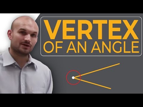 What is the vertex of an angle? Video