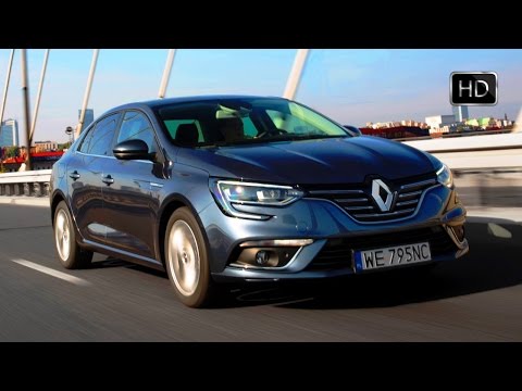 2017 Renault Megane Sedan Grey Exterior - Interior Design & Road Drive HD