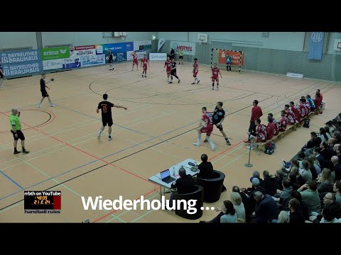 Handballregeln: Behindern der Einwechselung?