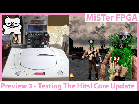 MiSTer FPGA DE10 NANO! Saturn Core Update! Testing The Hits You Asked About! Saturn in FPGA Preview