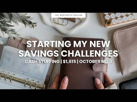 Cash Stuffing ✨ $1,615 | Sinking Funds & New Stranger Things Savings Challenges