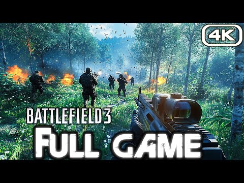 BATTLEFIELD 3 Gameplay Walkthrough FULL GAME (4K 60FPS PC) No Commentary