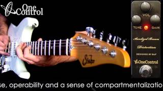 Video thumbnail for One Control Anodized Brown Distortion by Mike Hermans