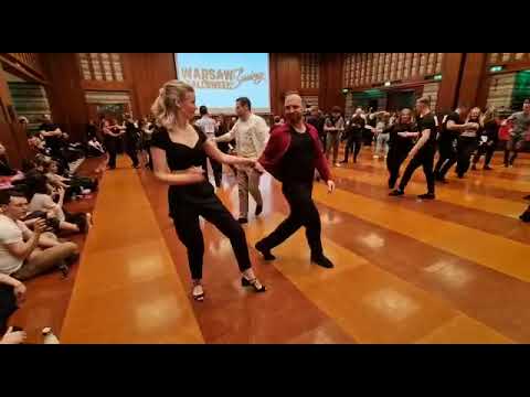 Paolo Iannello & Thea Alfredsson, Advanced J&J Prelims at Warsaw Halloween Swing 2022