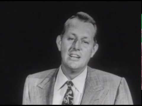 Vaughn Monroe "With These Hands" on The Ed Sullivan Show