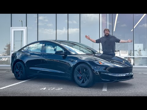 I Drive The New Tesla Model 3 Performance For The First Time! Power, Handling, Braking, & Daily Use