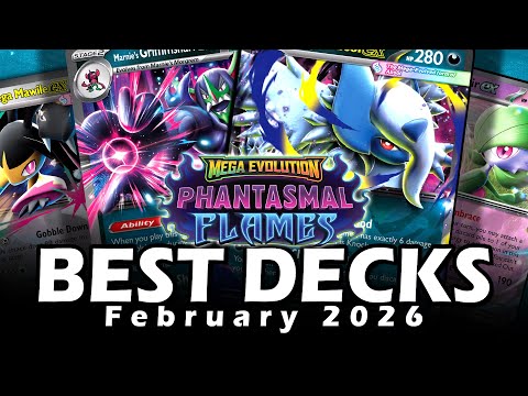 Top 10 Meta Decks in Pokémon TCG February 2026