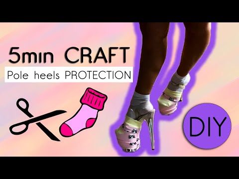 Pole heels protection/Do it yourself