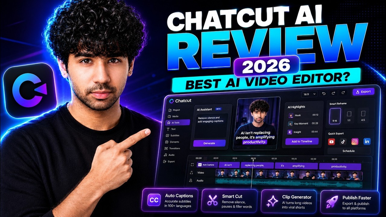 Chatcut AI Review 2026: The Best AI Video Editor for YouTubers?