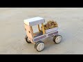 How To Make Matchbox Loaded Truck At Home Diy Matchbox Mini Lorry Truck