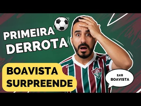Primeira queda: Boavista 1 x 0 Fluminense