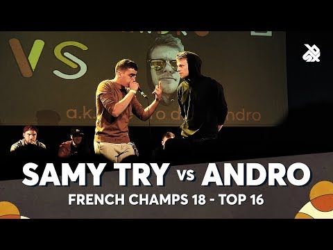 SAMY TRY vs ANDRO | French Beatbox Championship 2018 | Top 16
