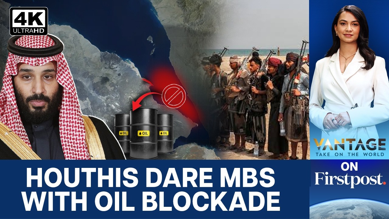 Iran War: Houthis Threaten To Disrupt Gulf’s 2 Main Trade Routes | Vantage on Firstpost | 4K