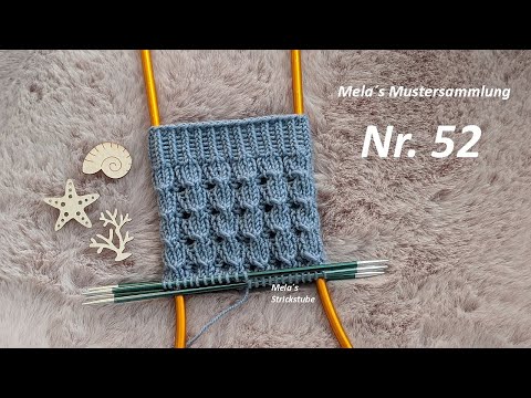 Sock pattern no. 52 - knitting pattern in rounds / knitting sock pattern