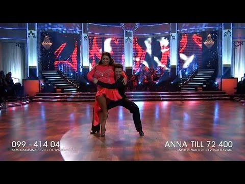 Anna Book och David Watson - cha cha - Let’s Dance (TV4)