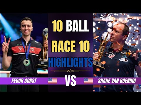 World No.1 Faces America’s Greatest Champion | Fedor Gorst - Shane Van Boening | HIGHLIGHTS