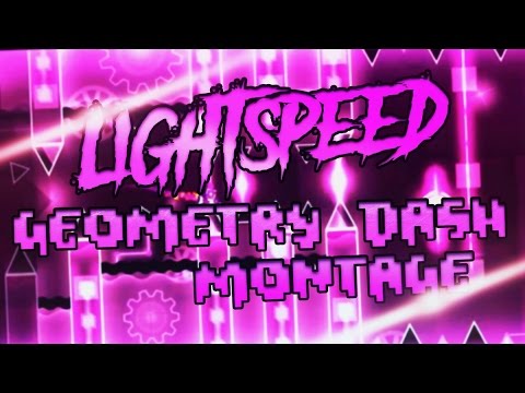 [Montage] Geometry Dash - Waterflame: Lightspeed - "Level Mashup"