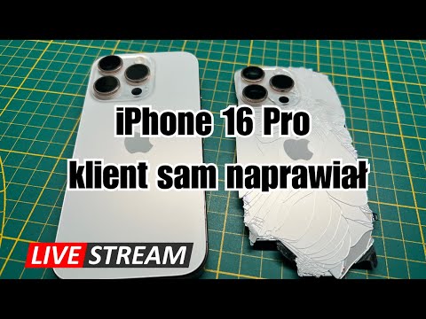 Klient sam naprawiał iPhone 16PRO