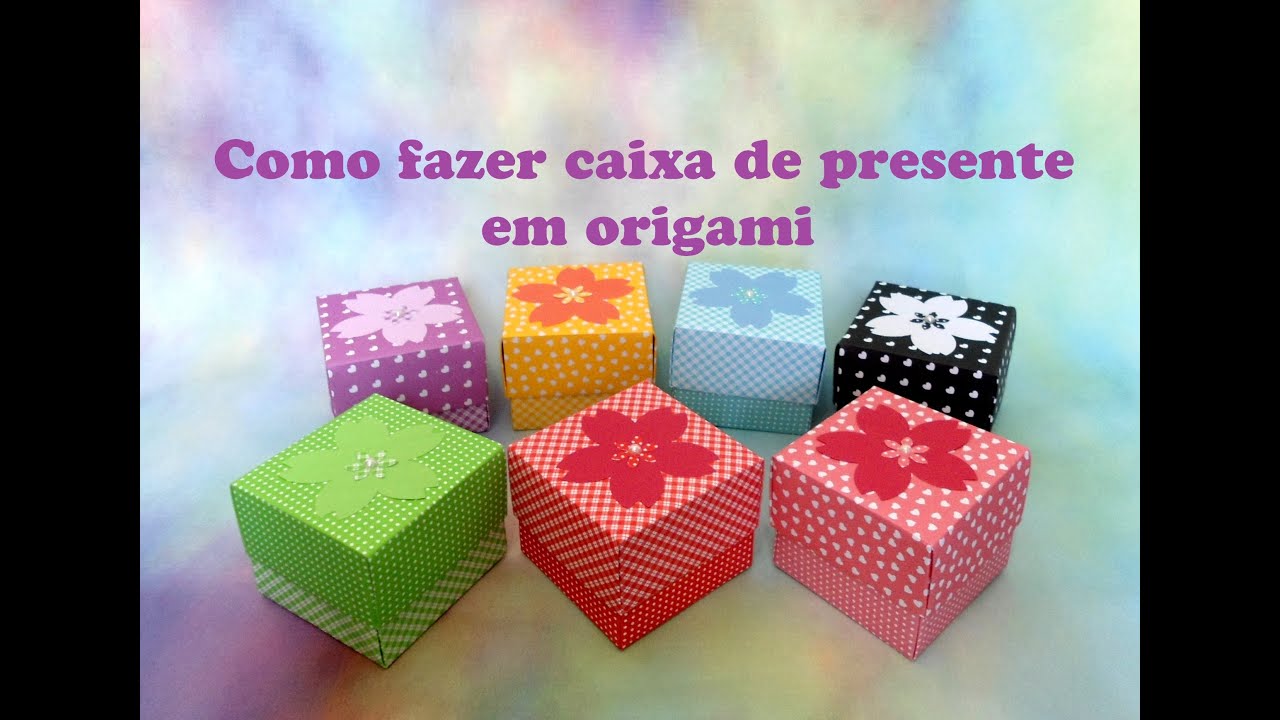 how to make origami box