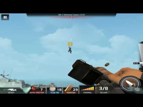 Kill Shot Bravo Region 18 Primary Mission 46 - Kill 3 Helmeted Snipers