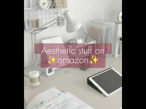 Aesthetic stuff on amazon ✨️