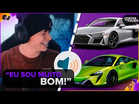 ARUAN REAGE: ADIVINHE O CARRO PELO SOM (AUTO OSKAR) - Cortes do Aruan