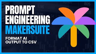 AI Prompt Pro:  format output as CSV #generativeai #aiprompt