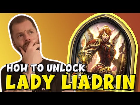 How to Unlock Lady Liadrin Guide - Hearthstone Hero Portrait