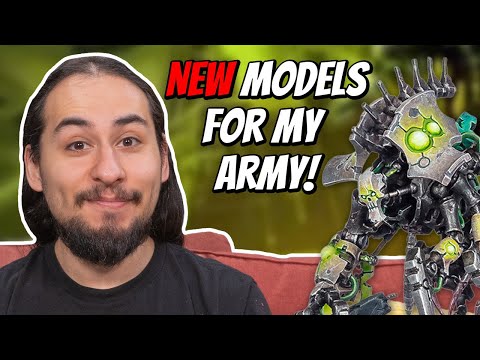 NEW Models for The Necrons in Warhammer 40k!