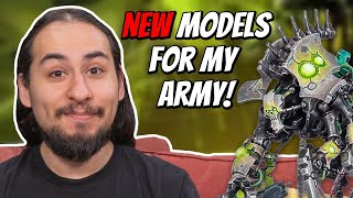 NEW Models for The Necrons in Warhammer 40k!