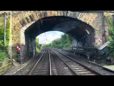 4K Relaxing #trainride  part 2: #newcastle airport to #south Hylton #newcastle  Enjoy the Views #uk