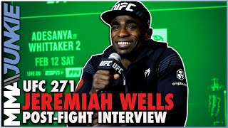 Jeremiah Wells details &#39;embarrassing&#39; stumble to start fight | #UFC271