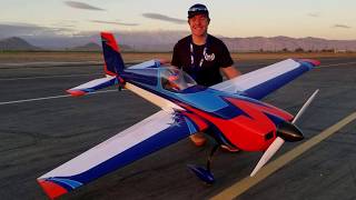 95" Extra 330S - Modrá/Bílá 2,41m